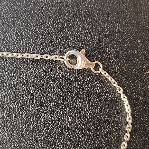 925 China Rhinestone 18" Necklace - Picture 2 of 2